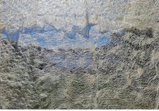 NWOT Russian Orenburg Shawl Goat wool wrap Warm stole Lace KERCHIEF 46x40 