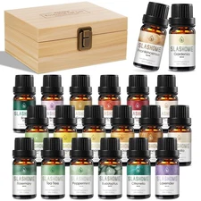 Essential Oils for Diffusers for Home – 20-Pack Essential Oil Set f... Fas