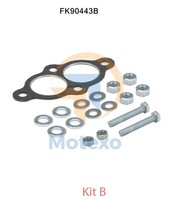 FK90443B Abgas-Katalysator Einbau-Satz BMW 316I 1.6 9/1991-4/1995