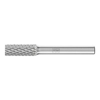 Pferd Tools Hartmetall FräSstift Zylinder ZYA Ø 08X20Mm Schaft-Ø 6 Mm Z4