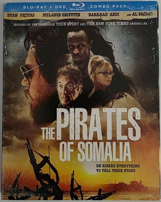 NEW THE PIRATES OF SOMALIA BLU RAY DVD 2 DISCS + SLIPCOVER FREE USA SHIPPING
