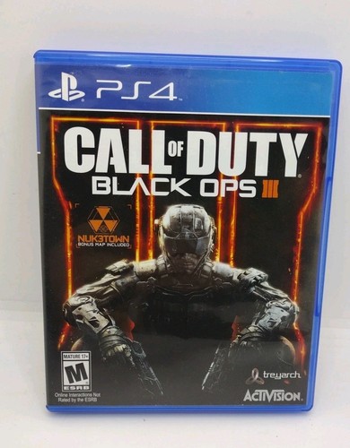 Call Of Duty Black Ops 3 Not For Resale Ed. (Sony PlayStation 4, 2015) PS4