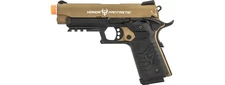 HFC Honor Fantastic 1911 Gas Blowback Pistol (Tan / Black)