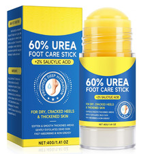 60 Urea with 2 Salicylic Acid Urea Foot Care Stick, Foot Cream Moisturizer Dry