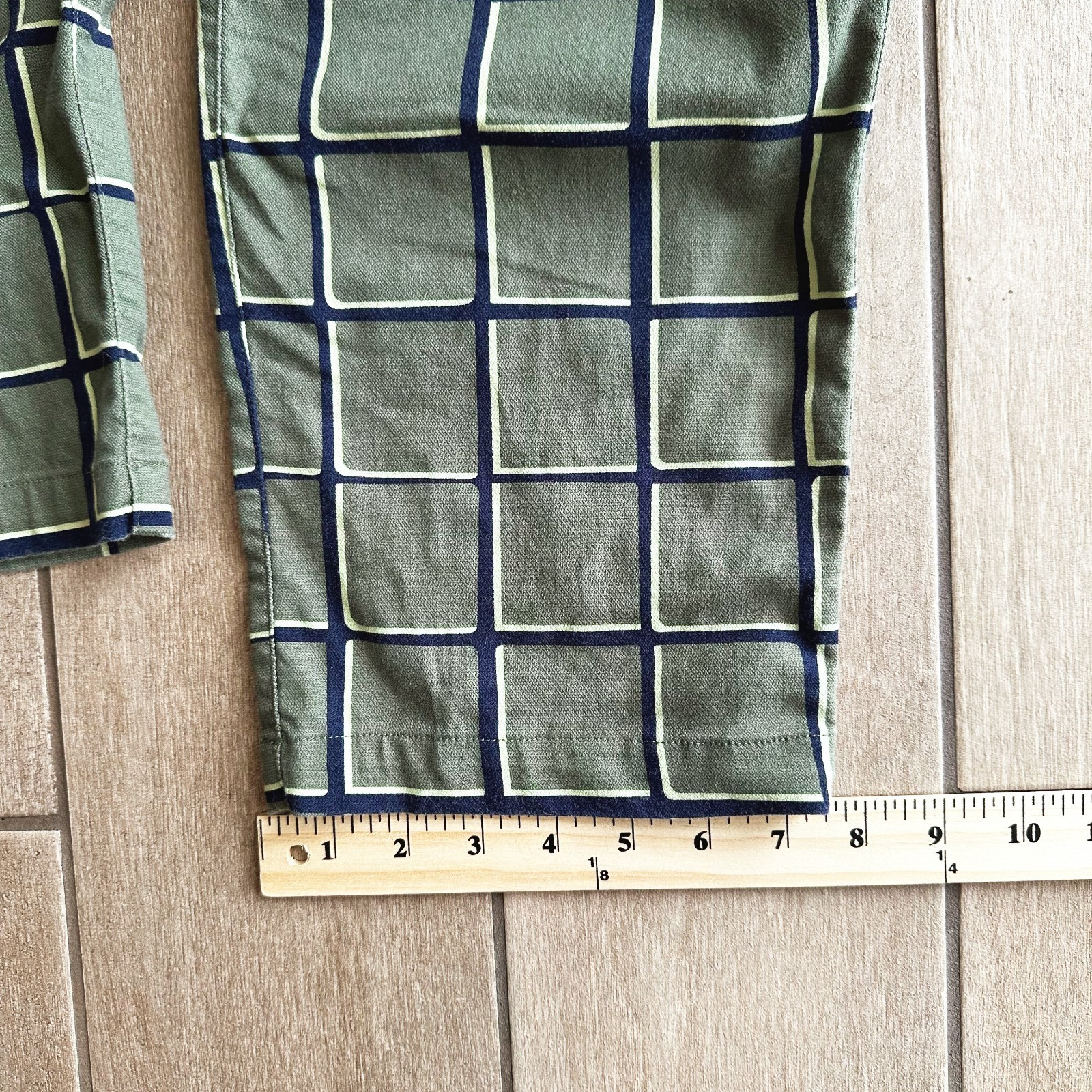 Wildfang Essential Drawstring Windowpane Trouser … - image 10