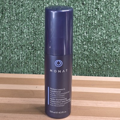 Monat RESTORE Leave In Conditioner with REJUVENIQE Balance 4.5fl oz New