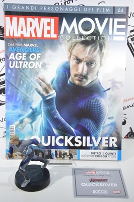 Eaglemoss Statuette Marvel Quicksilver Film Sammlung, 11 Cm, Resina