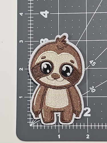 Standing Sloth - Embroidered Patch - Picture 2 of 2