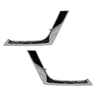 For Toyota Highlander 17-19 Bumper Cover Molding Set Rear Lower Driver &