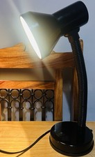 Goose Neck Desk Lamp, Black. Modern Desk Or Table Lamp. Works Perfectly