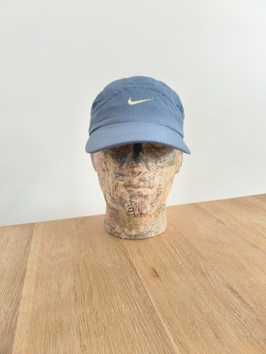 Nike Mens Vintage Tailwind Cap Hat Strapback Pale Blue Panel Gym Running 90s - Picture 2 of 7