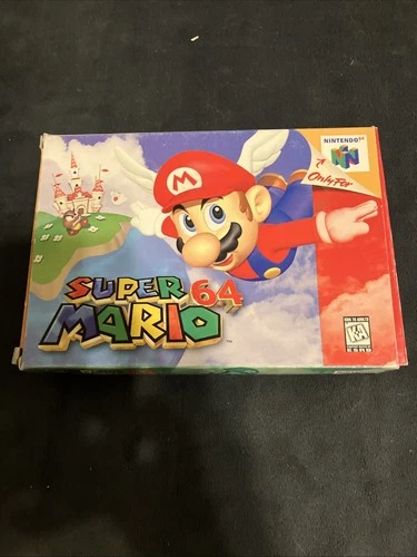 Super Mario 64 - Player's Choice - Nintendo 64 - N64 - Complete ORIGINAL OWNER