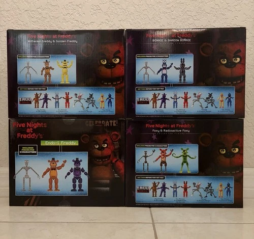 Five Nights at Freddy’s FNAF Jazwares Endo Series VAULT EXCLUSIVES Lot Of 4 image 2
