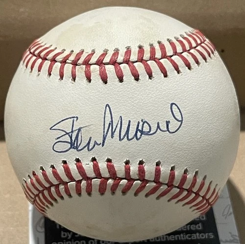 Stan Musial Autographed Signed National League Baseball - JSA Certified