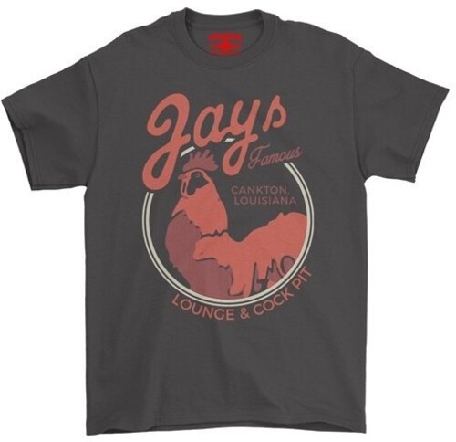 Jay's Lounge & Cock Pit Louisiana - Heavy Cotton T-Shirt - Small Black [New ]