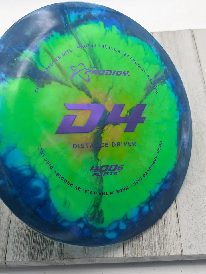 New Prodigy 400G D4 Driver Custom Dyed Golf Disc 174 Grams - Image 3 of 4