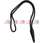 British Army Officers Black Leather Sword Knot with Acorn Edged Weapons New AAR