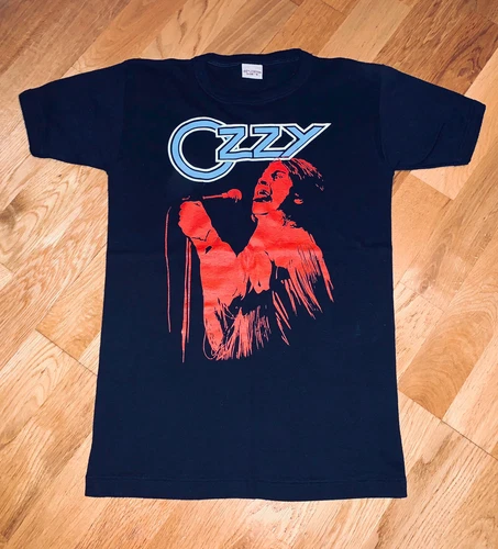 OZZY OSBOURNE concert UK Tour t-shirt S Rare 19 1980s vintage concert t-shirt, vintage, single stitch, B+ condition