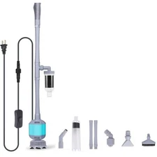 hygger  5 in 1 Electric Aquarium Gravel Cleaner Fish Tank Vacuum Cleaner
