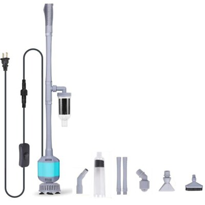 #ad hygger Aquarium Water Cleaner Gravel Siphon 5in1 Electric Clean Freshwater Tank $31.99
