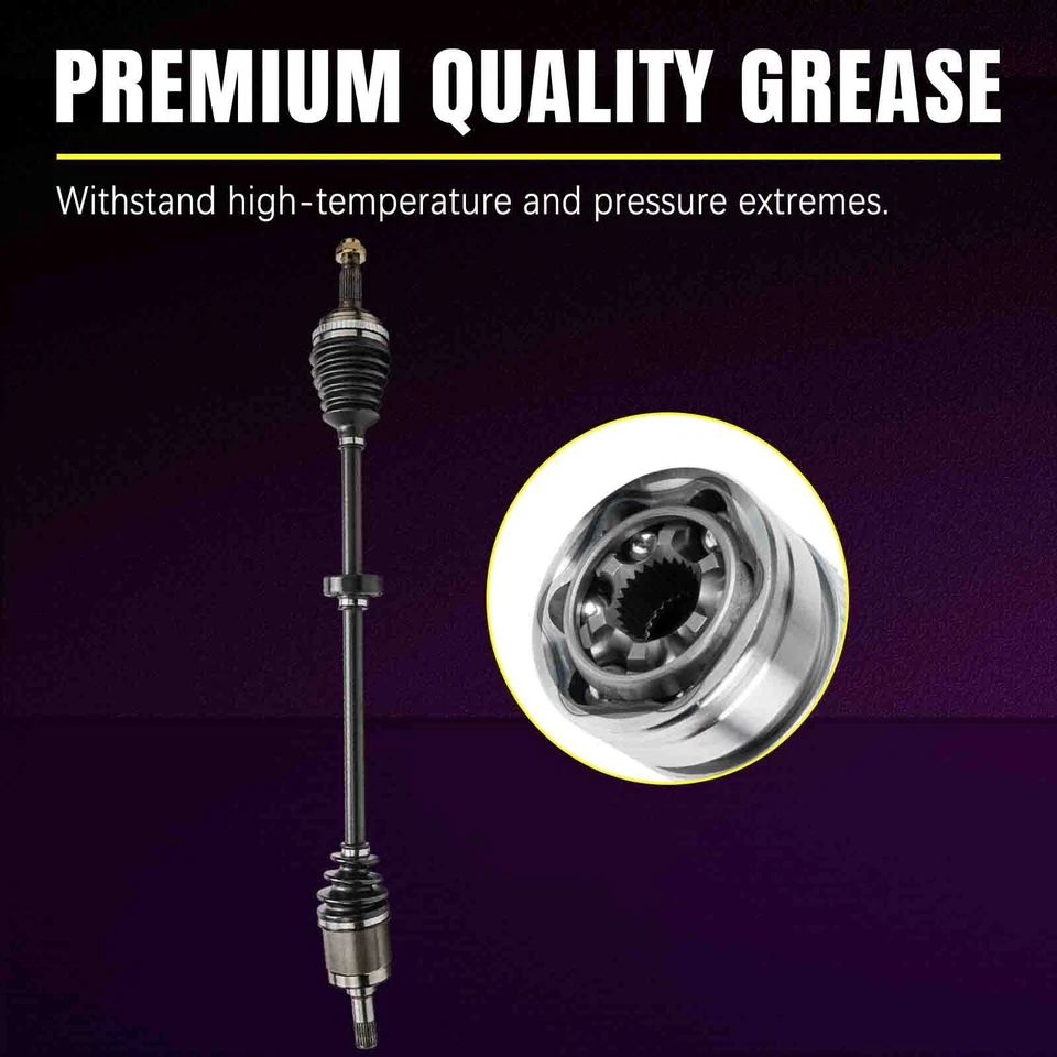 Pair Front CV Axle for 1997 1998 1999 2000 Honda Civic Acura EL Assembly - Image 3 of 4