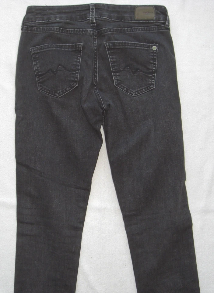 Pepe Jeans Pour Femmes W26 L30 Modèle Pixie Skinny 26-30 État Très Bon - Photo 3/4