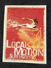 1 Vintage Local Motion Sticker