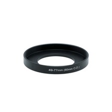 Cinema Step Up Ring 44/48/49/52/55/58/62/67/72/77/82mm To 80mmOD For 77mm Filter