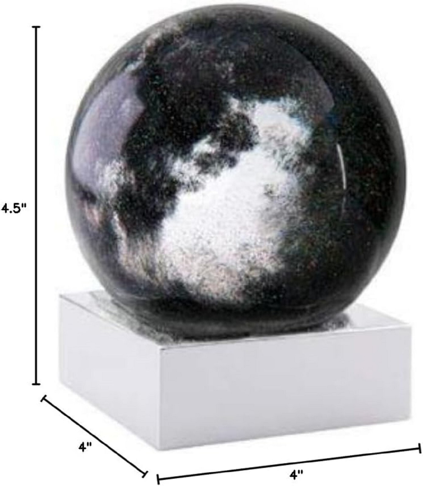 CoolSnowGlobes Eclipse Night Sky Snow Globe. NEW