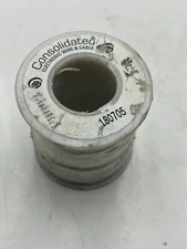Consolidated Electronic Wire & Cable Tinned-Copper WHITE  180705.100FT
