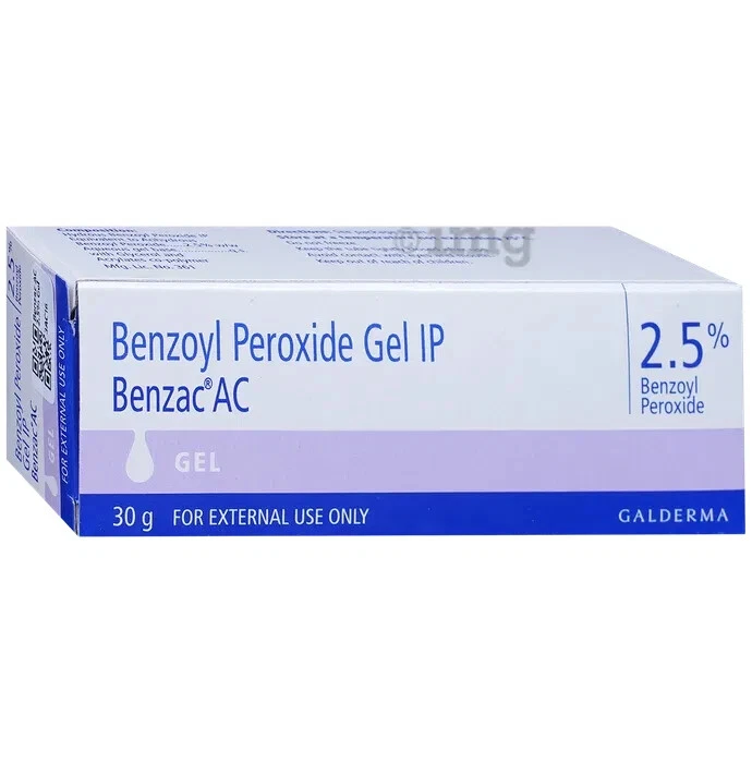Galderma Benzac AC GEL Peróxido de Benzoilo 2.5% para granos y acné 30GM FRANQUEO GRATUITO Foto 2 de 4