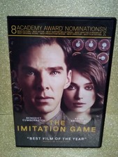  1-629 "THE IMITATION GAME" DVD / PRE-WATCHED / ADAPTATION