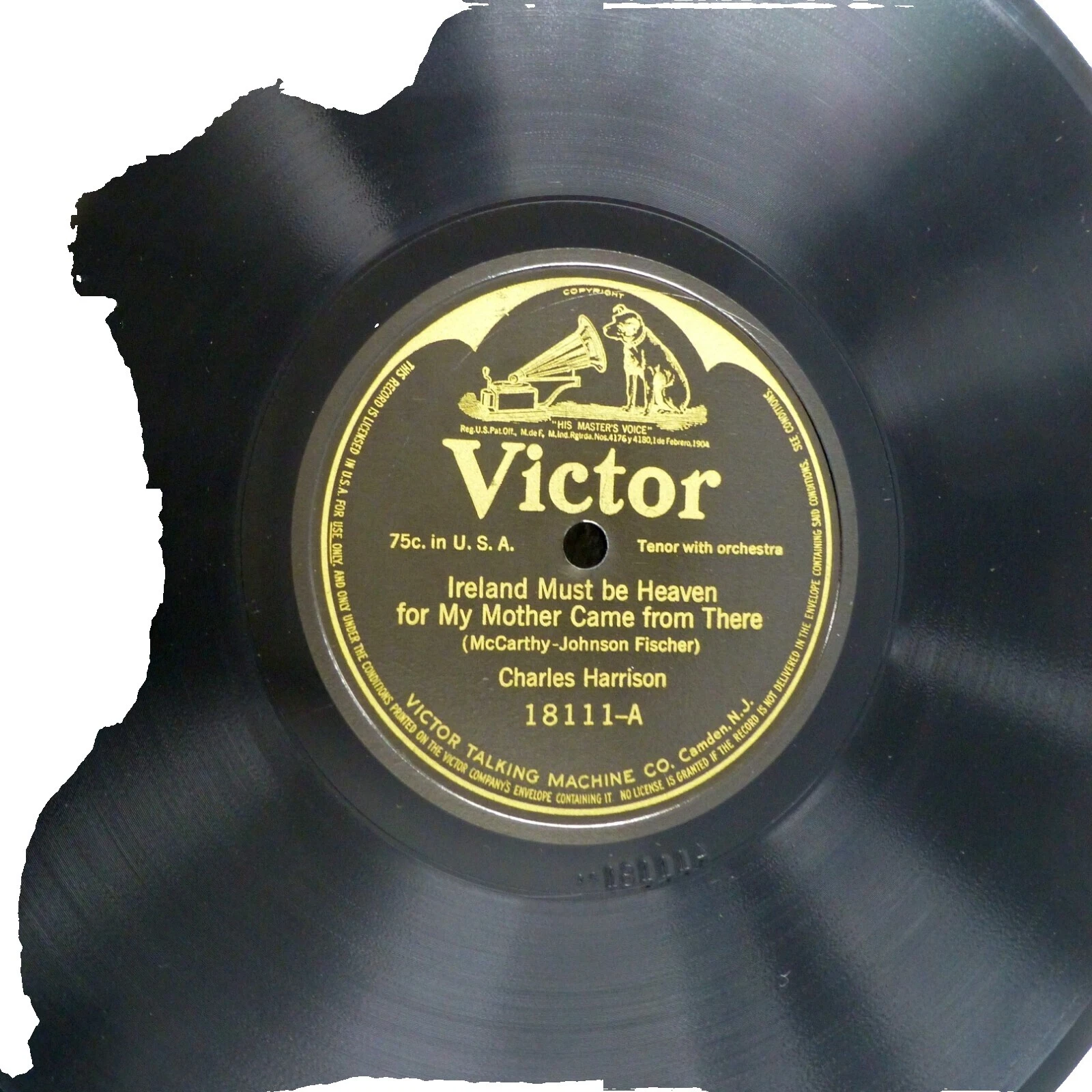 Single Pop 78 RPM Vinyl Records
