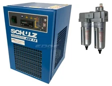 SCHULZ 15 CFM REFRIGERATED COMPRESSED AIR DRYER 115V, FOR 3HP COMPRESSORS MAX