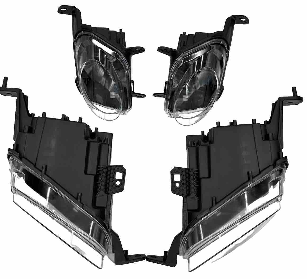 🇺🇸 New Bentley Bentayga Head/Turn Light Base With Glass 2020-2024 Set Of 4.