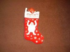 "Rudolph The Red Nosed Reindeer" Musical Stocking w/tags 16” GEMMY Bumbles