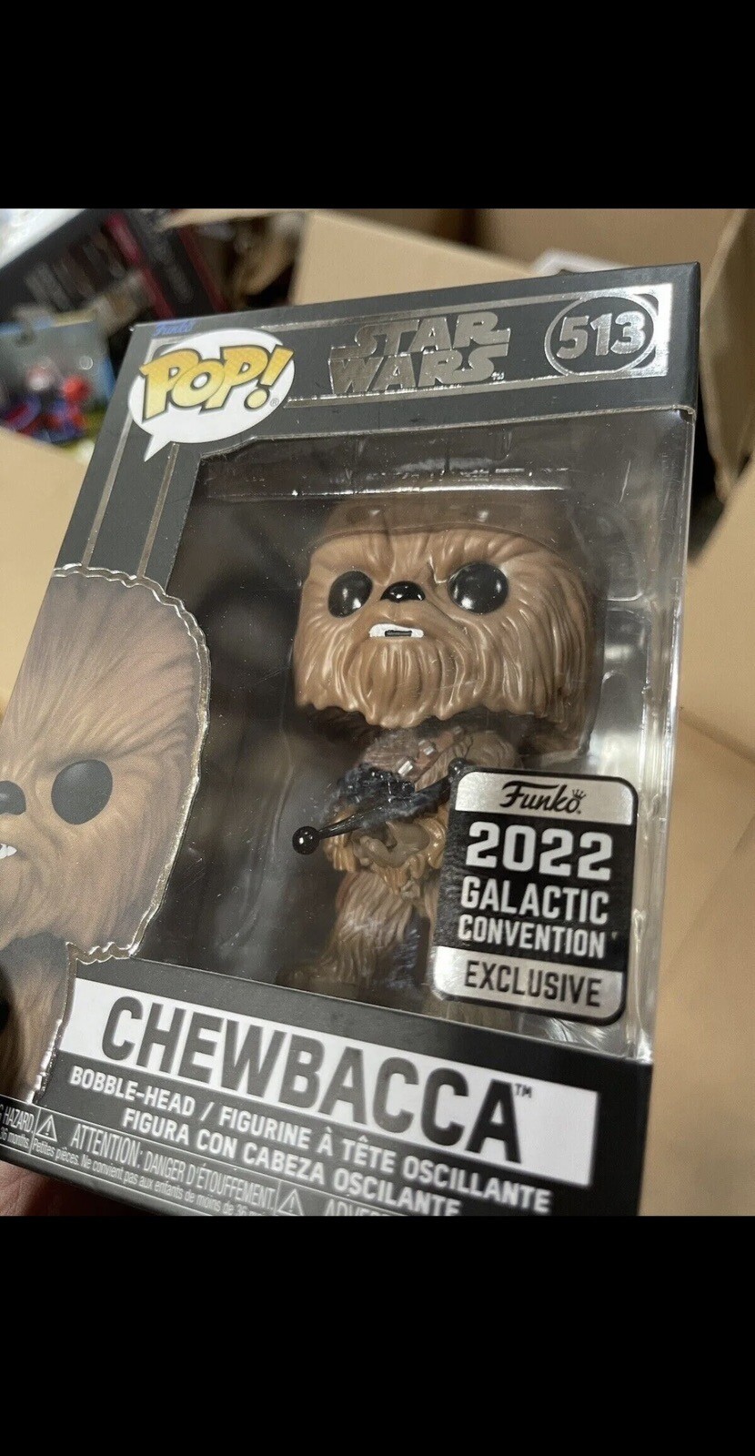 Funko POP! 2022 Galactic Convention Exclusive Star Wars Chewbacca #513