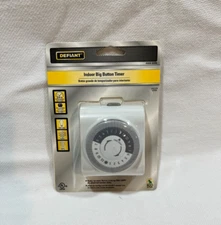 Defiant Indoor Big Button Digital Timer  15A/125V/1250W SKU 458 205