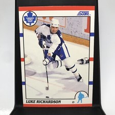 1990-91 Score Canadian Luke Richardson Toronto Maple Leafs #236