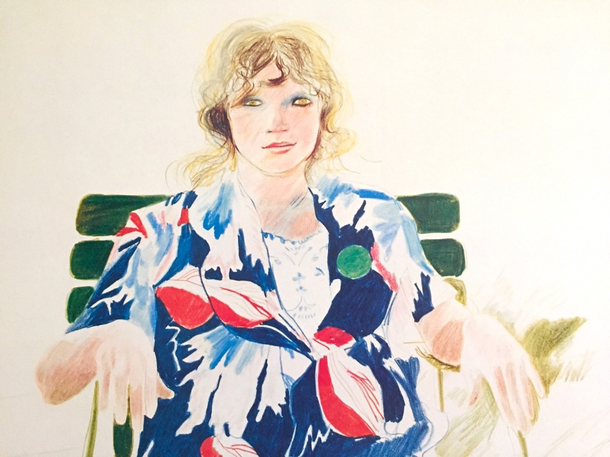 1980 David Hockney Celia,Paris ビンテージポスター 1980 David Hockney Celia,Paris ビンテージポスター DAVID