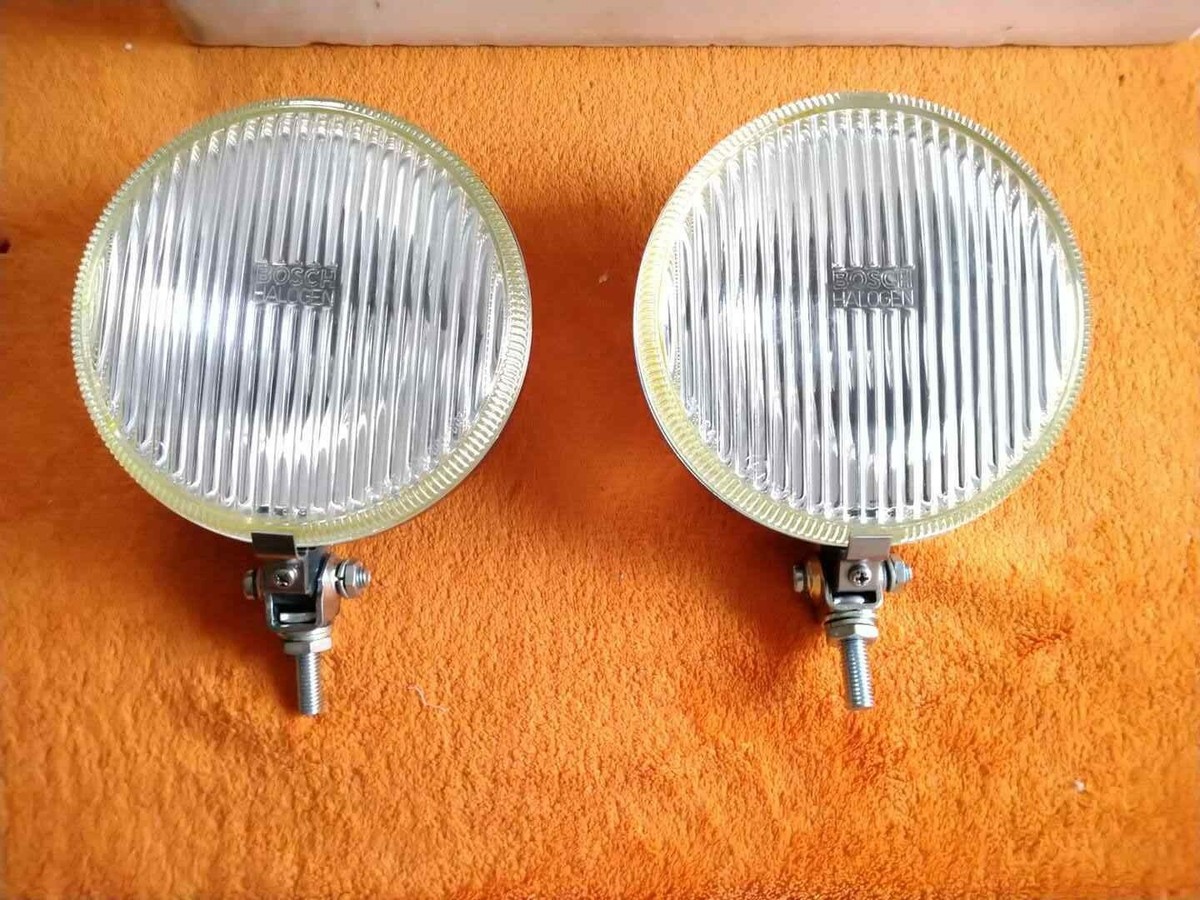 nos BOSCH フォグランプ クローム　vw 空冷 Bosch chrome fog lights fog lamp VW Porsche Mercedes NOS | eBay
