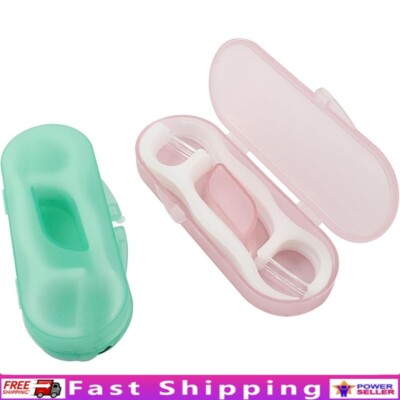 Travel Dental Floss Picks Portable Flosser Dispenser 20Pcs 2 Storage Cases New