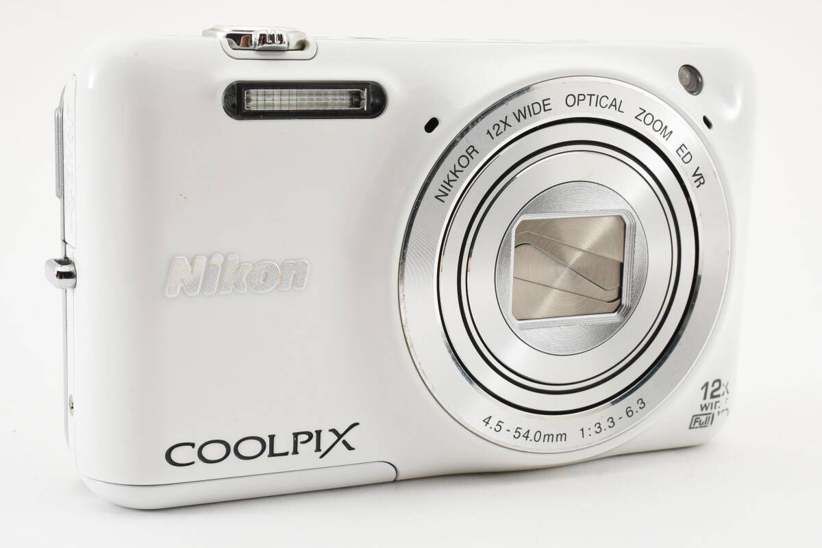 Nikon Coolpix S6600 Compact Digital Camera white16MP 12 x Nikon Coolpix S6600 Compact Digital Camera white16MP 12 x