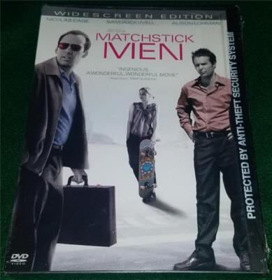 NICOLAS CAGE, SAM ROCKWELL, ALISON LOHMAN, Matchstick Men, DVD