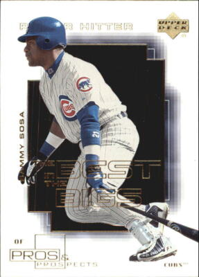 #ad 2000 Upper Deck Pros and Prospects Insert Singles Pick Your Cards $1.79