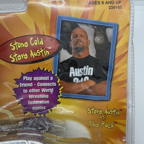 1999 MGA Entertainment WWF Virtual Face Off Stone Cold Steve Austin Video Game - Picture 3 of 5