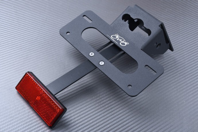 Support de plaque d'immatriculation GSX-S 1000 F 2017 2018 2019 avec réflecteur