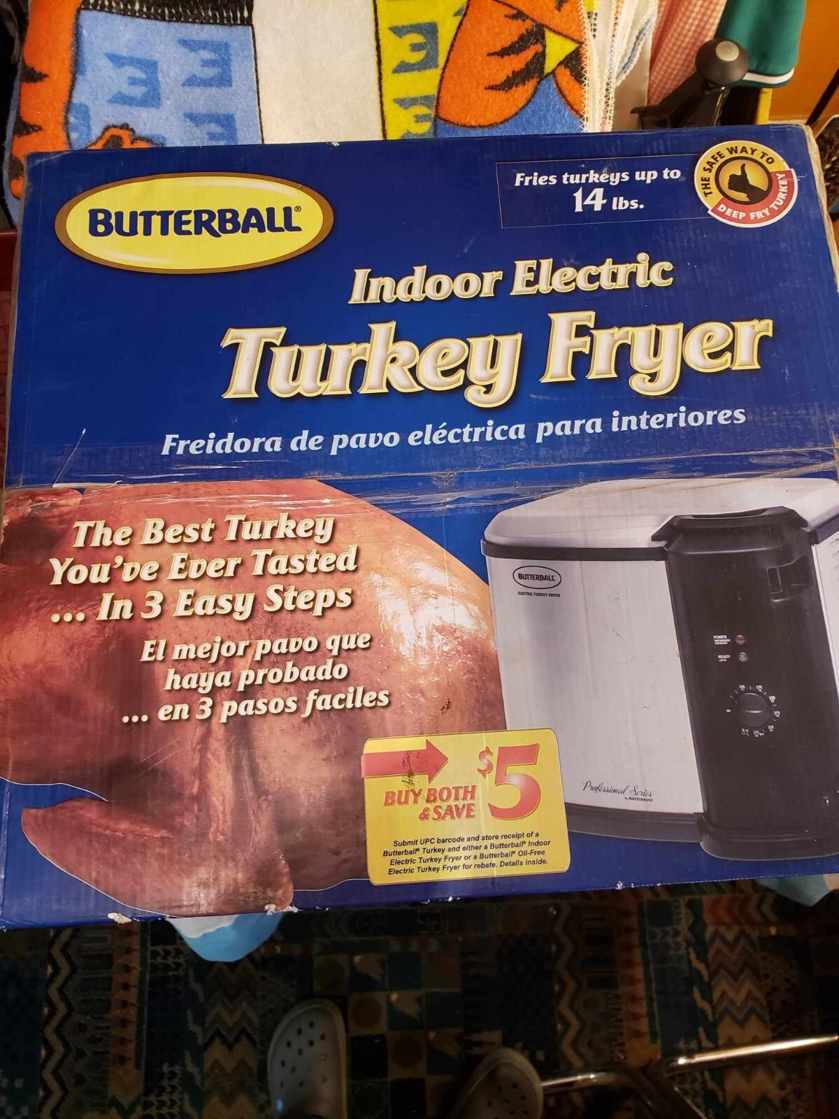 BUTTERBALL TURKEY FRYER 14 POUND TURKEY *NEW* *UNUSED* IN BOX eBay