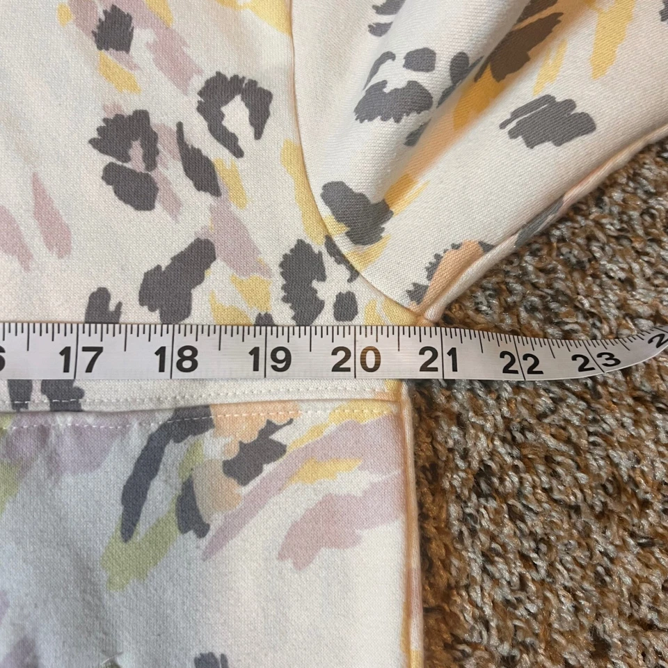 Adidas Pullover Sweatshirt Animal Print Athleisure Top Kids Size 14 - Image 4 of 4