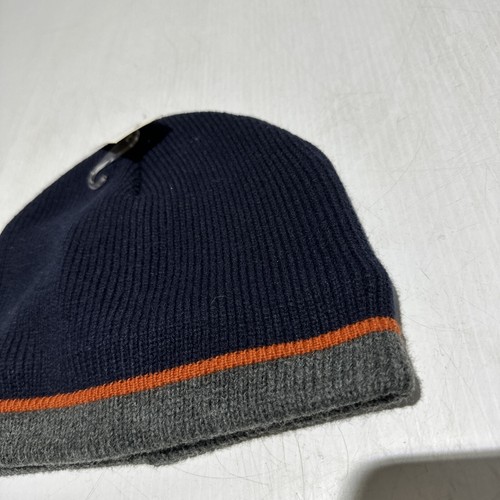 Gorro Nordstrom Rack Azul Naranja Gris Talla Única Nuevo - Imagen 3 de 5